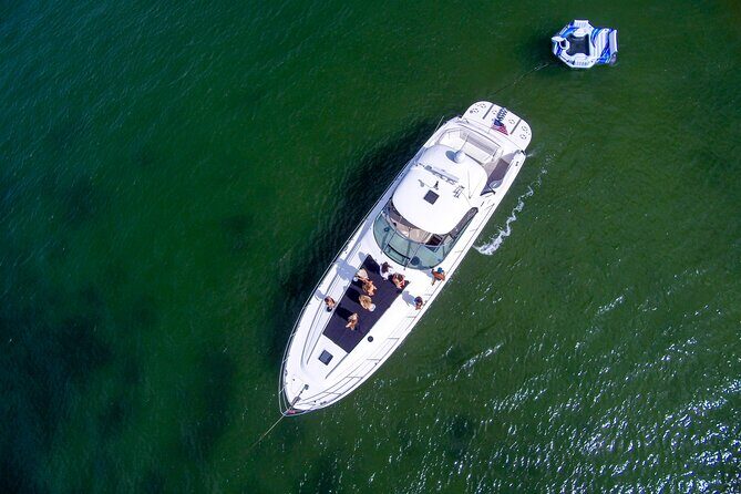 60ft Luxury Yacht Charter in Fort Lauderdale, Florida - Wi‑Fi, Bluetooth Fusion Sound, and Keeping the Mood Going