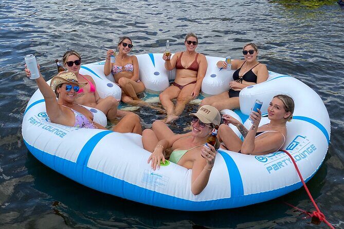 Aqua Patio Party Pontoon Charter up to 13 people - Stop 2: Port Everglades Views Up Close, Not Just on a Map