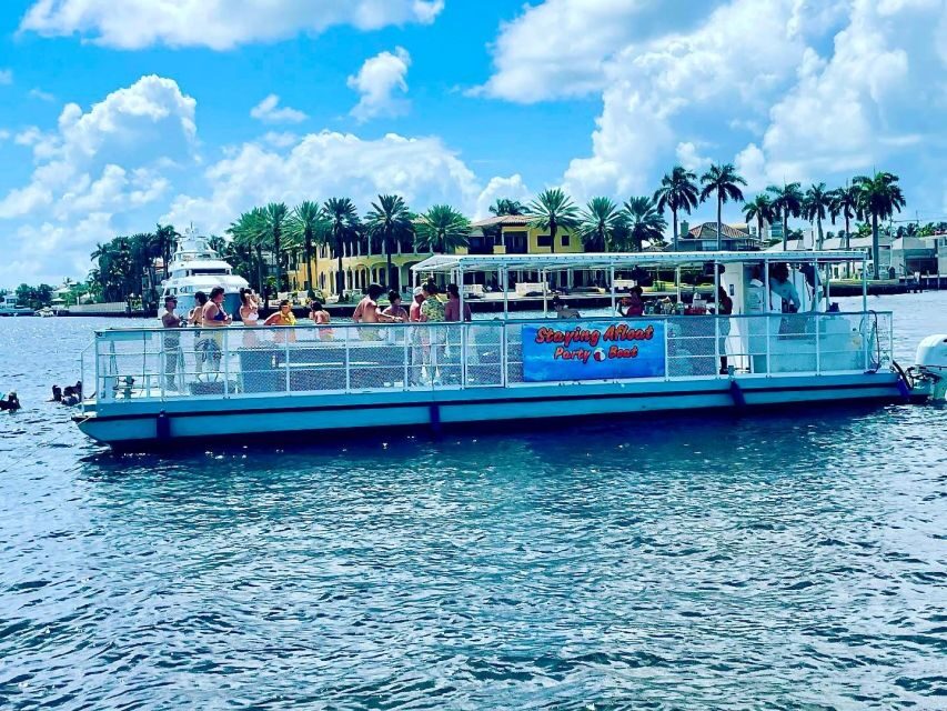 Fort Lauderdale: Scenic Boat Trip w/ Swim Stop & Inflatables - Las Olas Isles and the yacht-mansion views: why you’re on the water instead of on Ocean Avenue