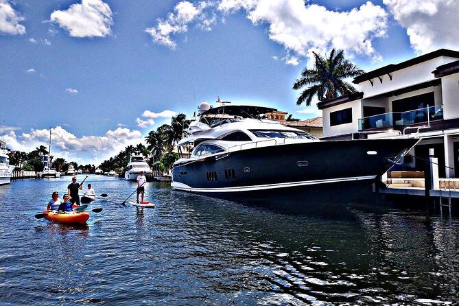 Seven Isles Tour & Exclusive Fort Lauderdale Mangrove & ECO Paddle Board / Kayak - Entering the Seven Isles canals: what the tour feels like