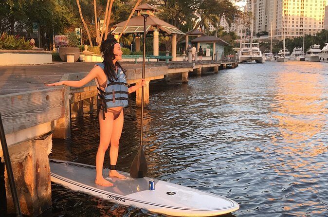 Sunset on Paddleboard Experience in Las Olas Fort Lauderdale - Vanessa Champion’s Photos, Videos, and the Small-Group Feel
